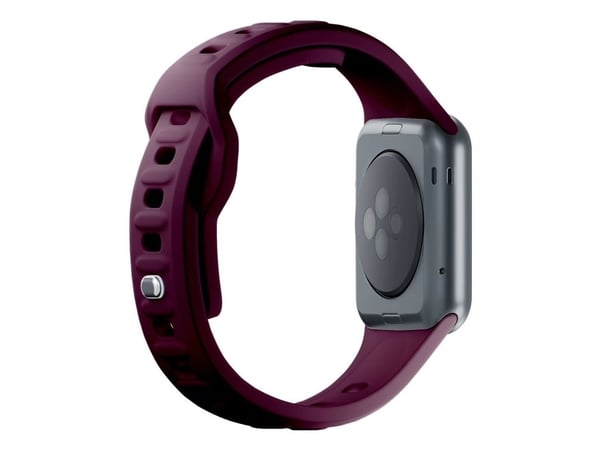 3MK 5903108565783, Klokkereim, Apple, Watch series 1/2/3/4/5/6/7/8/9/SE/Ultra, Silikon, Rustfritt stål, 42/44/45/49 mm, Boks