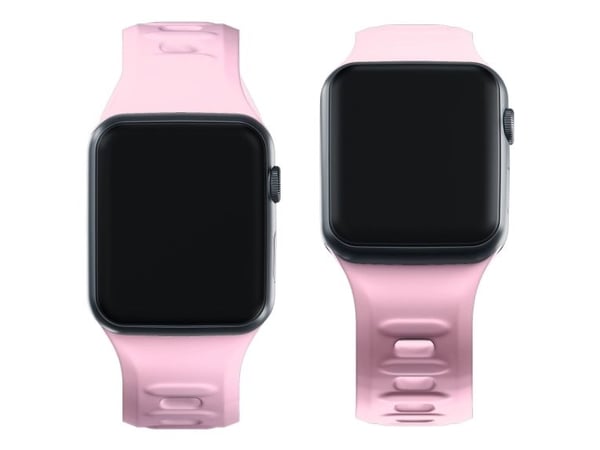 3MK 5903108565820, Urrem, Apple, Watch series 1/2/3/4/5/6/7/8/9/SE/Ultra, Silikone, Rustfritt stål, 42/44/45/49 mm, Kasse