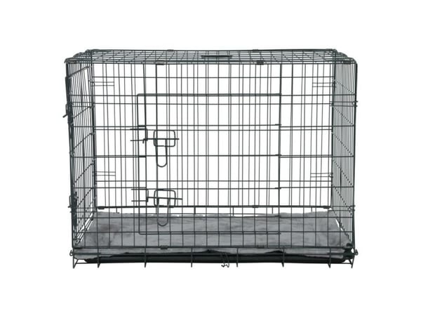 Zolux ZOLUX NOMAD 2in1 M - kennelbur med teppe - for en hund 76x53x59cm
