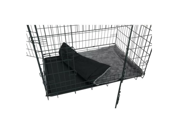 Zolux ZOLUX NOMAD 2in1 M - kennelbur med teppe - for en hund 76x53x59cm