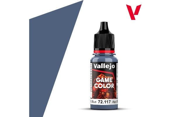 Vallejo 72.117, Blå, Acryl maling, Væske, 18 ml, 1 stykker