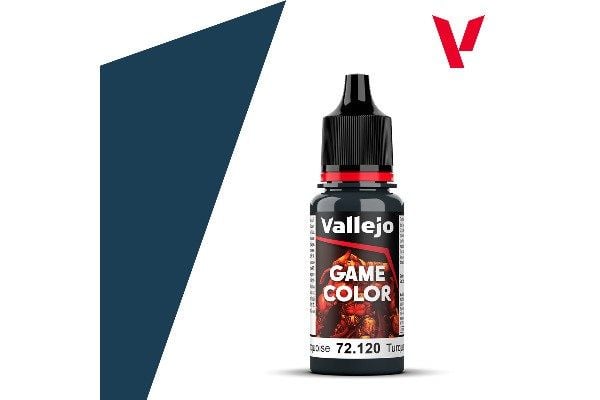 Vallejo 72.120, Turkos, Akrylfärg, Vätska, 18 ml, 1 styck