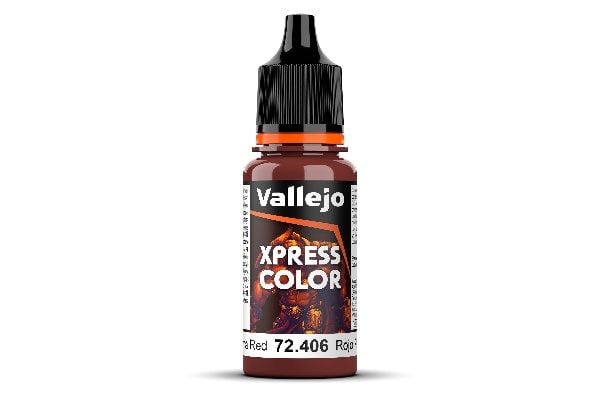Vallejo 72.406, Rød, Acryl maling, Væske, 18 ml, 1 stykker