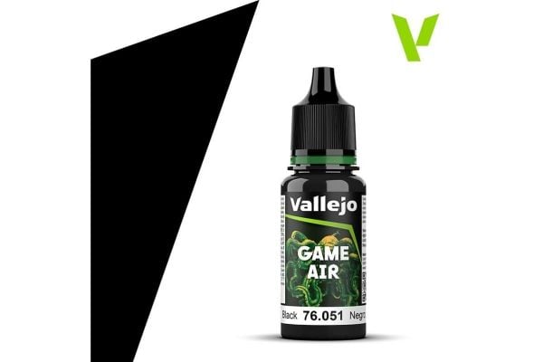 Vallejo Game Air - Black 76.051 (18 ml)