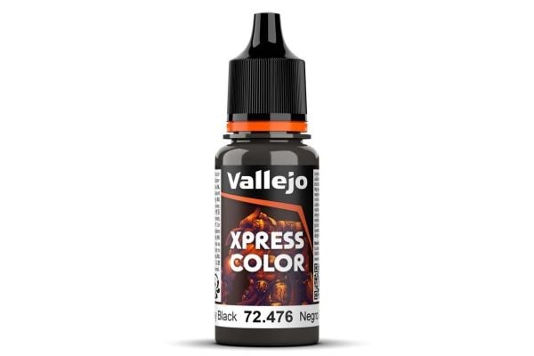 Vallejo 72.476 Xpress Color - Greasy Black (18 ml)
