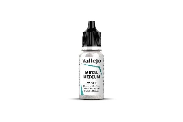 Vallejo 70.521, 17 ml, Plastflaska, Silver