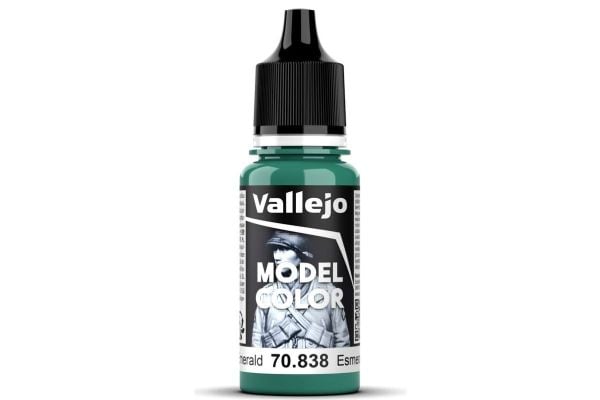 Vallejo färg Nr71 Emerald Matt 17 ml – 70838