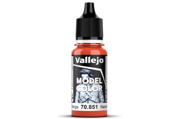 Vallejo 70.851, 17 ml, Oransje, Matte, Flaske