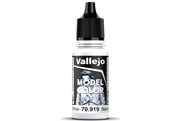 Vallejo 70.919, 17 ml, Hvit, Matte, Flaske