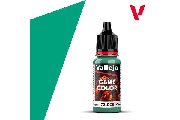 Vallejo 72.025, Grön, Akrylfärg, Vätska, 17 ml, 1 styck