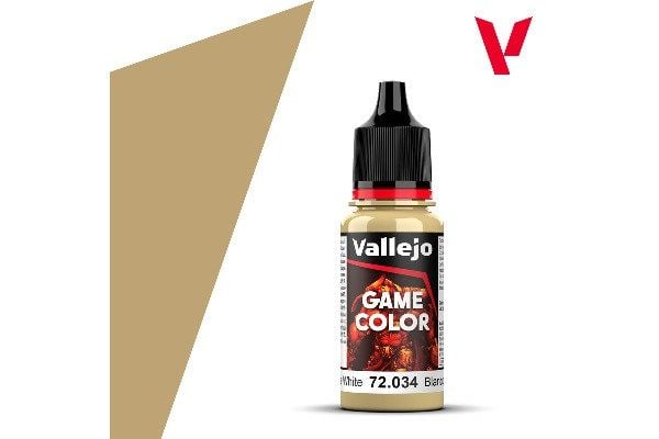Vallejo 72.034, 17 ml, Vit, Matt, Flaska