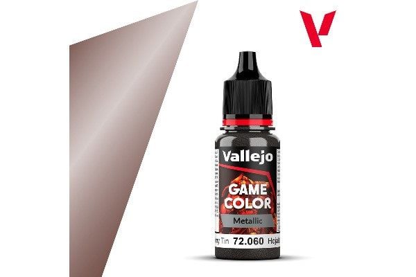Vallejo 72.060, Metallisk, Acryl maling, 17 ml, 1 stykker