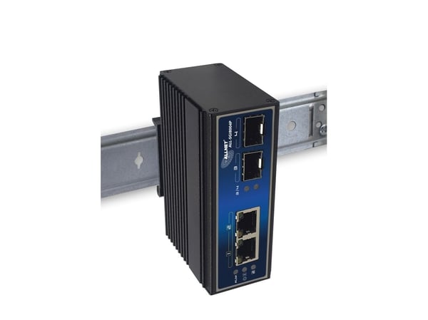 ALLNET ALL-SGI8004P, Uhåndtert, Gigabit Ethernet (10/100/1000), Gigabit Ethernet, Strøm over Ethernet (PoE)