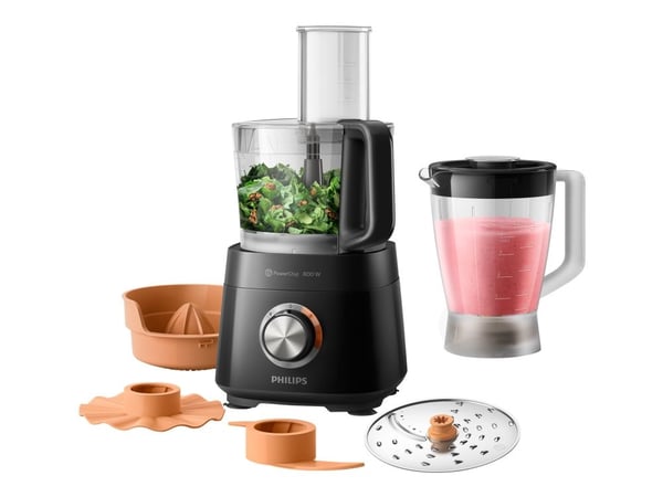 Philips Viva Collection HR7510 - Kjøkkenmaskin - 800 W - svart
