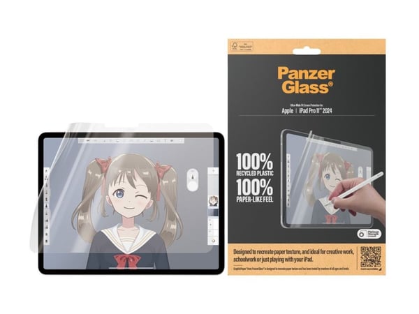 PanzerGlass - Skjermbeskyttelse for nettbrett - ultrabred passform - film - for Apple 11-inch iPad Pro (M4)