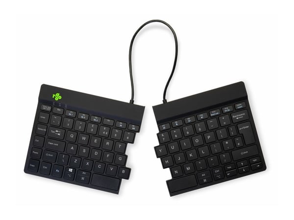 R-Go Tools R-Go Split Break, Mini, langaton, Bluetooth, saksinäppäinkytkin, QWERTY, musta