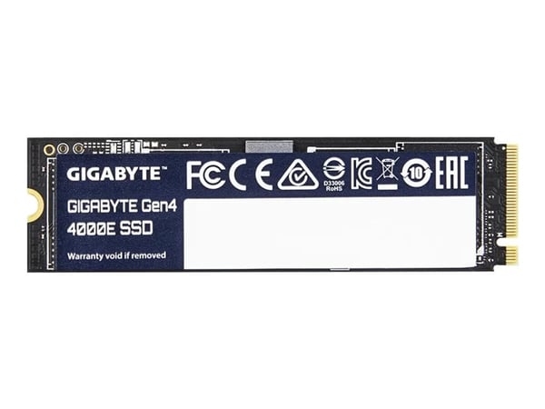 Gigabyte Gen4 4000E - SSD - 1 TB - inbyggd - M.2 2280 - PCIe 4.0 x4 (NVMe)