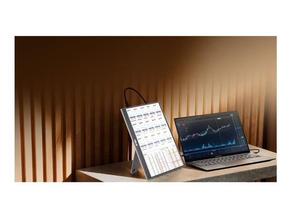 ASUS ZenScreen OLED MQ16AHE - OLED-skjerm - 16" - portabel - 1920 x 1080 Full HD (1080p) @ 60 Hz - 400 cd/m² - 1000000:1 - HDR10 - 1 ms - Mini HDMI...