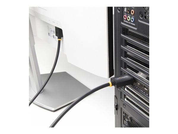 StarTech 1m DisplayPort 2.1 Cable, VESA-Certified, DP80 DP 2.1 Cable - DisplayPort-kabel - DisplayPort (hann) låst til DisplayPort (hann) låst - Di...
