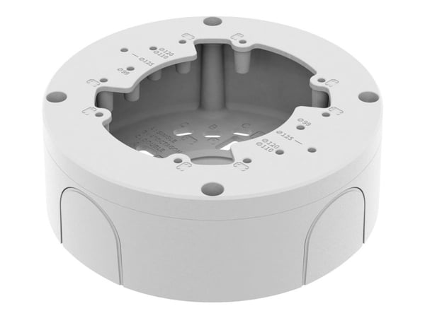 Hanwha Vision Wisenet SBV-140BW - Camera back box - hvit, RAL 9003