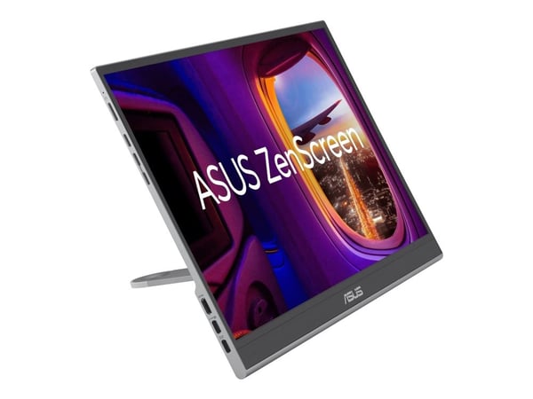 ASUS ZenScreen OLED MQ16AHE - OLED-skjerm - 16" - portabel - 1920 x 1080 Full HD (1080p) @ 60 Hz - 400 cd/m² - 1000000:1 - HDR10 - 1 ms - Mini HDMI...