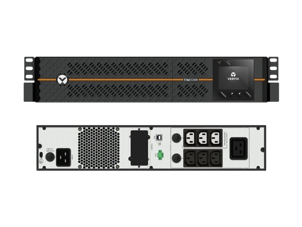 Vertiv EDGE - UPS (rackmonterbar/ekstern) - AC 230 V - 1980 watt - 2200 VA - USB - utgangskontakter: 7 - 2U