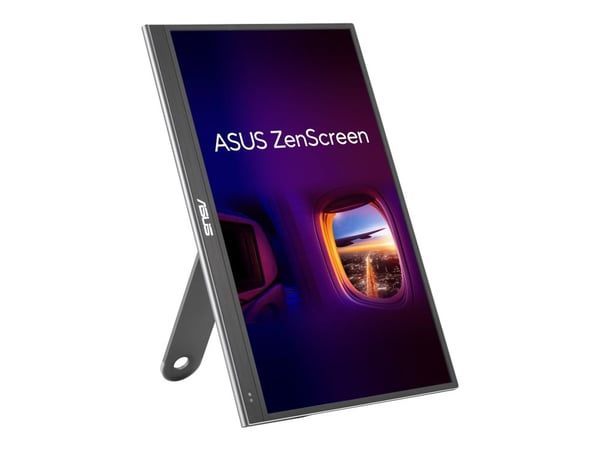 ASUS ZenScreen OLED MQ16AHE - OLED-skjerm - 16" - portabel - 1920 x 1080 Full HD (1080p) @ 60 Hz - 400 cd/m² - 1000000:1 - HDR10 - 1 ms - Mini HDMI...