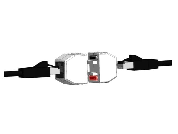 ALLNET ALL-RJ45-MAGNET, RJ-45, RJ-45, Hvit, 90 W, -20 - 85 °C, 10 - 90%