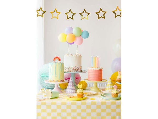 PartyDeco SCS-21, Stearinlys, Flerfarget, 1 stykker