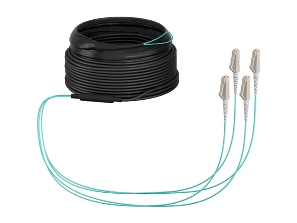 EFB Elektronik Trunk Kabel U-DQ ZN BH OM3 4G 1x4 LC-LC 40m Dca LSZH - Kabel - 40 m (O8303S40OM3)