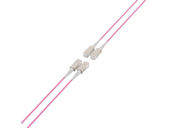 EFB Elektronik O8301S100OM4, 100 m, U-DQ(ZN) BH, OM4, 4x SC, 4x SC