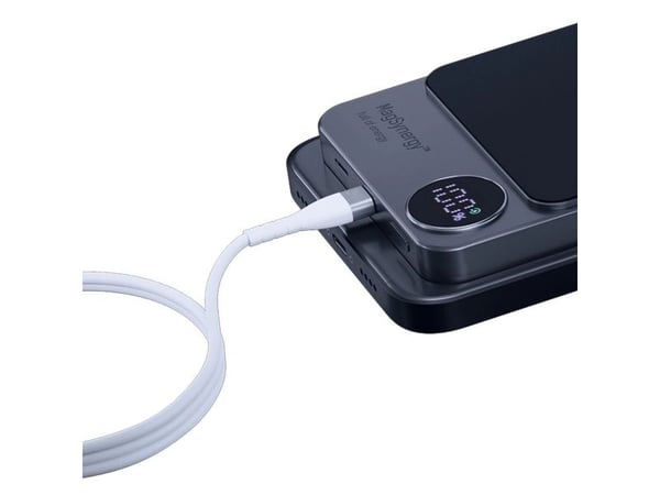 3MK MagSynergy, 5000 mAh, Lithium Polymer (LiPo), Trådløs lading, 3,85 V, 18 W, Sort