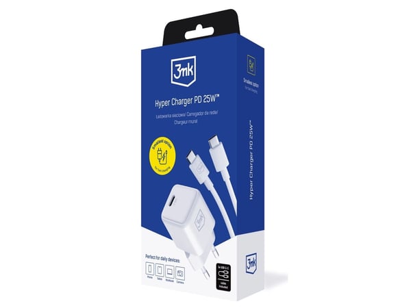 3MK Hyper Charger, Indoor, AC, 11 V, White