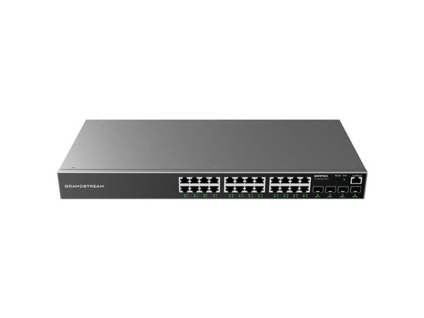 Grandstream GWN7803 - Switch - L2+ - Styrt - 4 x Gigabit SFP + 24 x 1 Gigabit Ethernet