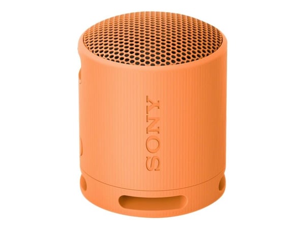 Sony SRS-XB100 - Høyttaler - for bærbar bruk - trådløs - Bluetooth - Appstyrt - oransje
