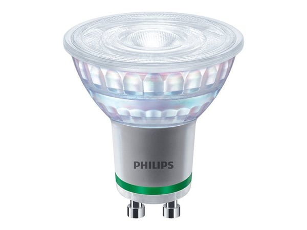 Philips - LED-spotlight - form: PAR16 - klar finish - GU10 - 2.1 W (motsvarande 50 W) - klass A - varmt vitt ljus - 2700 K