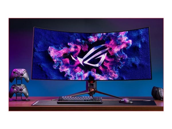 ASUS ROG Swift OLED PG39WCDM - OLED-skjerm - gaming - kurvet - 39" - 3440 x 1440 UWQHD @ 240 Hz - 450 cd/m² - 1500000:1 - DisplayHDR 400 True Black...