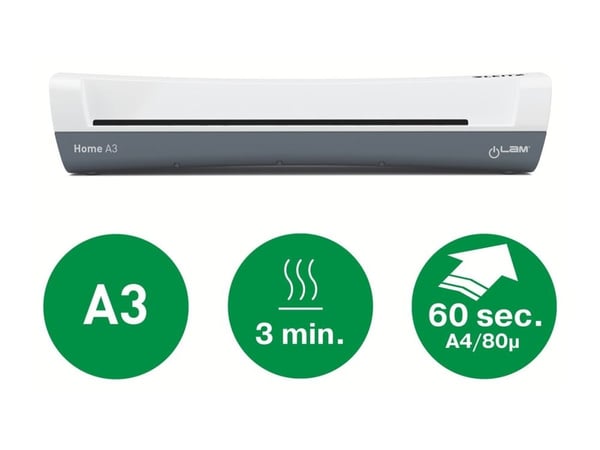 Leitz iLAM Home A3 - Laminator - varmelaminator - pung - 33 cm