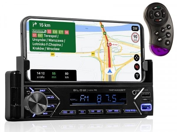 Bilradio Blow 78-346# Radio blow mobile pro 1din smart holder