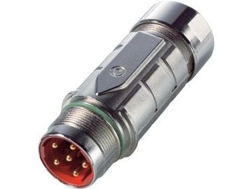 Lapp EPIC POWER LS1 F6, Rett, Hunkjønn/Hunkjønn, 250/630 V, 7 A, Sølv, Metall