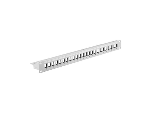 EFB Elektronik 37578.1V2, Rackmontering, 1U, Grå, Metall, 482,6 mm, 44,2 mm