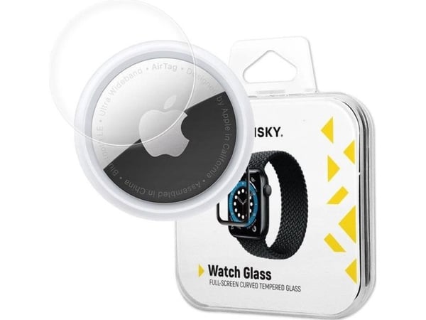 Wozinsky Wozinsky Watch Glass hybridglass til AirTag svart
