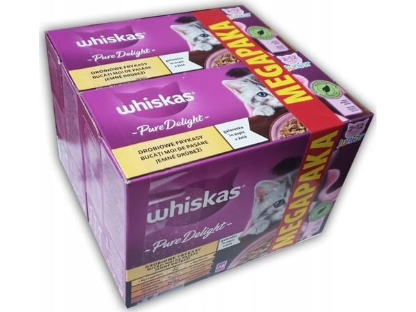 Whiskas WHISKAS Kyllingand fjærfe kalkun i saus 24x85g