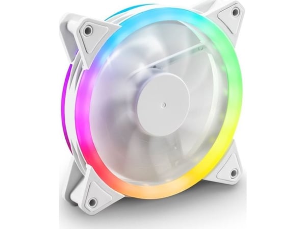 Sharkoon Shark Blades PWM, Vifte, 12 cm, 400 RPM, 1400 RPM, 94,8 m³/t, Hvit