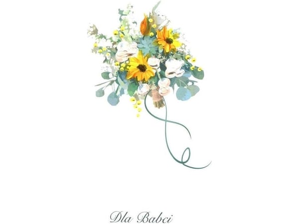 Grandmother's Day card DL V04