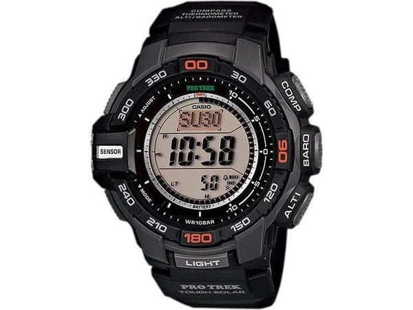 Casio PRG-270-1ER, Vanntett, Høydemåler, Barometer, Tough Solar, Termometer