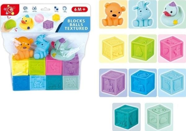 Trifox Sensory pehmeät palikat 11kpl