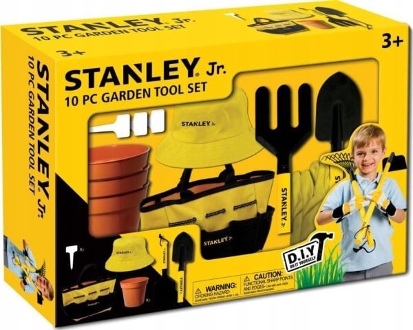 Puutarhatyökalusarja 10 kpl SG004-10-SY STANLEY Jr