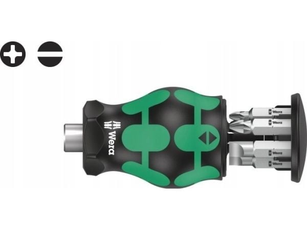 Wera Kraftform Kompakt Stubby Magazin 4, 64 mm, 42 mm, 117 mm, 116 g, Tjeckien