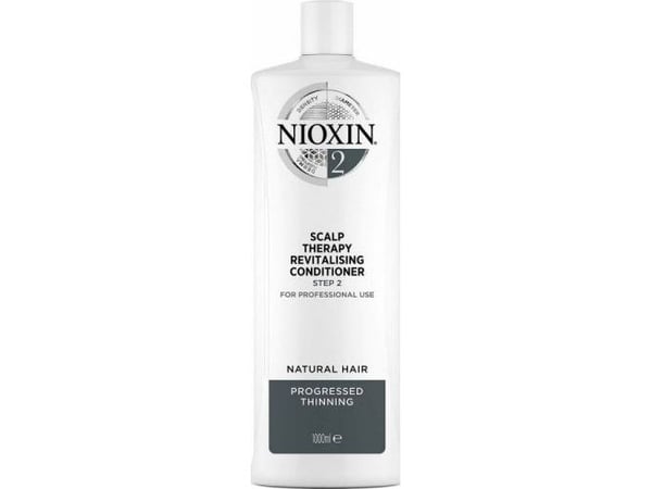 Nioxin System 2 Scalp Therapy Revitalising Conditioner For Significantly Thinning Natural Hair, 1000ml